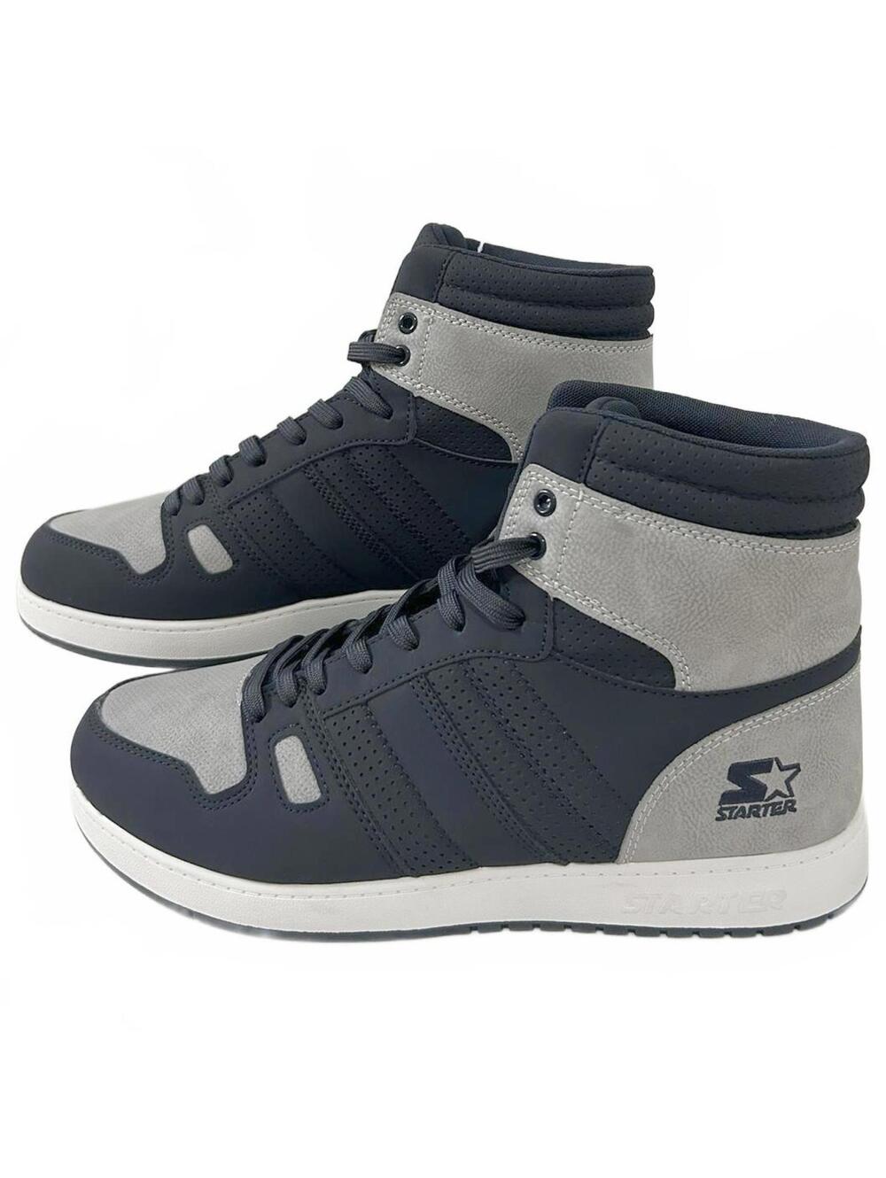 Starter Mid Basketball Navy/Grey * Y2K Sneakers * 41000426U1 Men's 12 | NWT